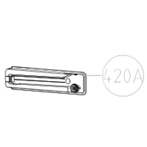 Rail (repère 420A) - Réfrigérateur, congélateur (5930720100 BEKO) on Productcaster.