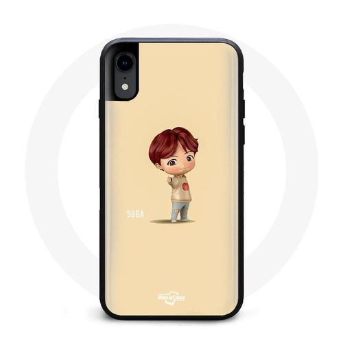 Coque Pour Iphone Xr Bts Tinytan Animation Suga on Productcaster.