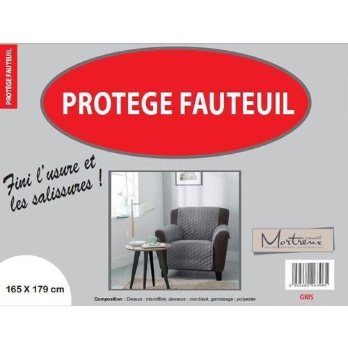 Protège Fauteuil 1 Place Gris - 6320 on Productcaster.