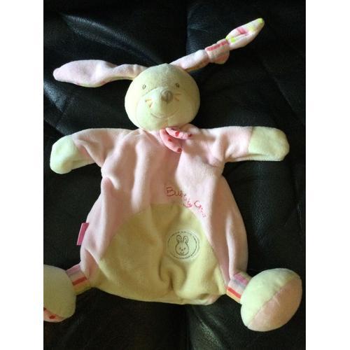 Doudou Lapin Rose Bubbly Crew Marionette 32cm (Reconditionné) on Productcaster.