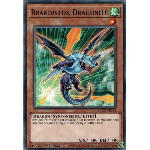 Yu Gi Oh Hac1 Fr156 Brandistok Dragunité on Productcaster.