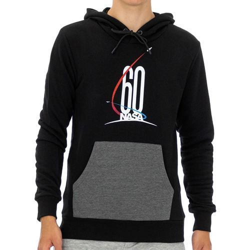 Sweat Capuche Noir Homme Nasa 54h on Productcaster.