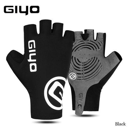 Giyo-Gants De Vélo Demi-Doigt Anti-Éclair,Mitaines De Vélo,Coupe-Ve... on Productcaster.