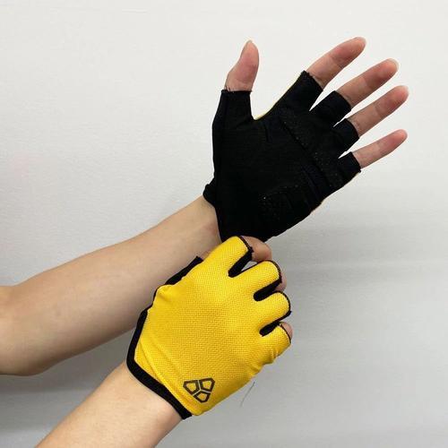 Gants De Cyclisme Demi-Doigt Pour Hommes Et Femmes,Antichoc,Sport D... on Productcaster.