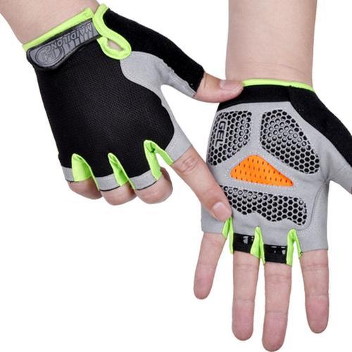 Gants À Demi-Doigt De Sport Pour Femme Et Homme,Accessoire Respiran... on Productcaster.