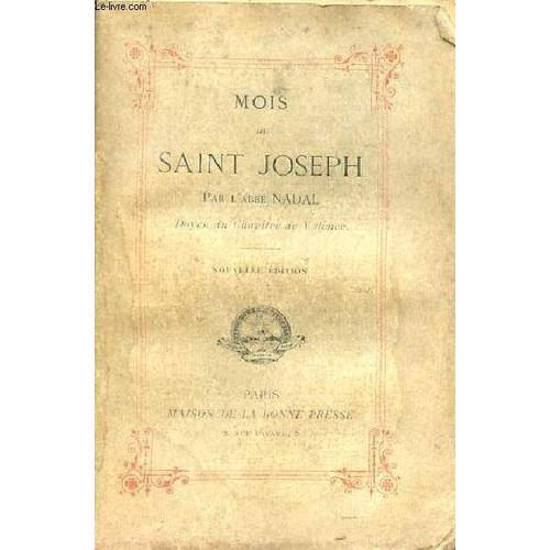 Mois De Saint Joseph - Nouvelle Édition. on Productcaster.