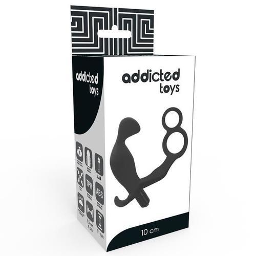 Addicted Toys Plug Anal Avec Double Anneau De Pénis Et Testicules N... on Productcaster.