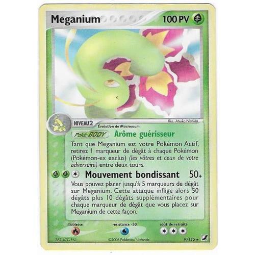 Meganium 9/115 - 100pv - Ex Forces Cachées Bloc Ex (Carte Pokémon F... on Productcaster.