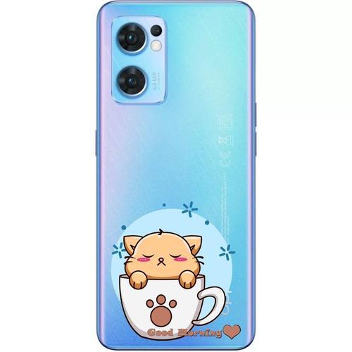 Coque Oppo Reno 7 4g Chat Good Morning on Productcaster.