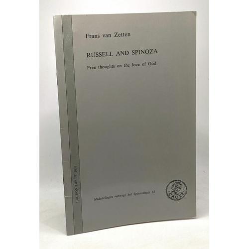 Russell And Spinoza - Free Thoughts On The Love Of God - Mededeling... on Productcaster.