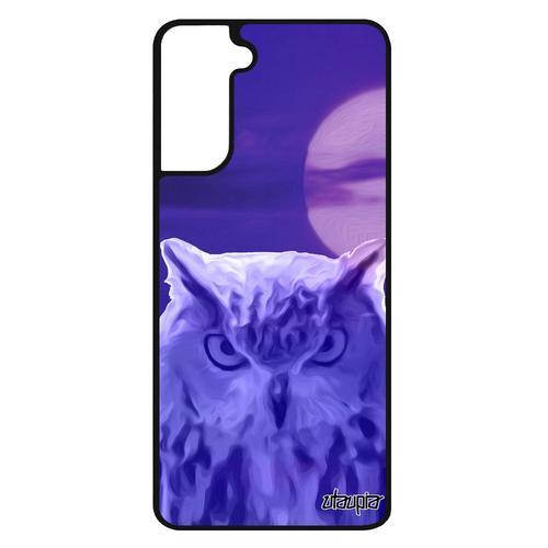 Coque S21 Fe Silicone Hibou Animaux Animal Bleu Oiseau Design Ciel ... on Productcaster.