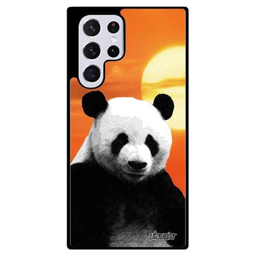 Coque Panda Galaxy S22 Ultra Silicone Design Geant Case Animal Port... on Productcaster.