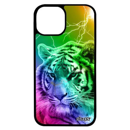 Coque Tigre Pour Iphone 13 Pro Max En Silicone Animaux Fauve Housse... on Productcaster.