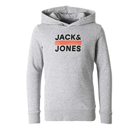 Sweat À Capuche Gris Garçon Jack & Jones Codan on Productcaster.