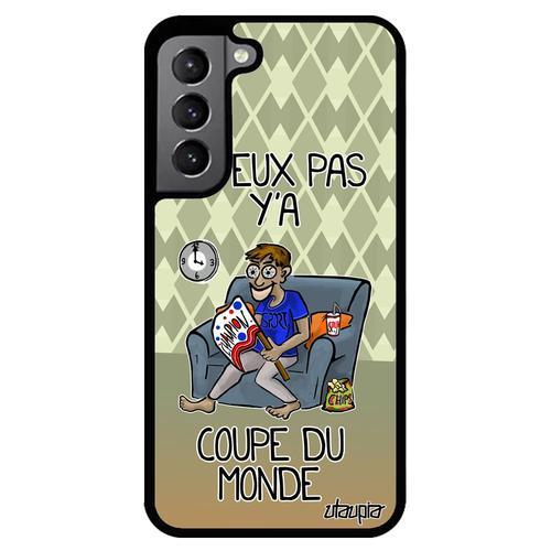 Coque Silicone Pour Galaxy S22+ Plus J'peux Pas Y'a Coupe Du Monde ... on Productcaster.