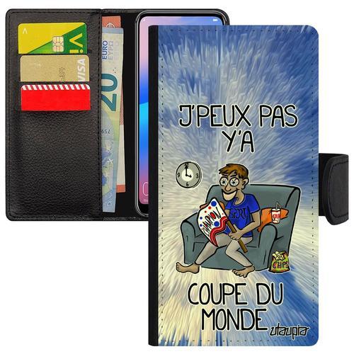 Coque Iphone 13 Pro Portefeuille Porte Cartes J'peux Pas Y'a Coupe ... on Productcaster.