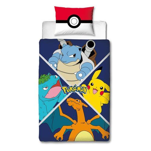 Bed Linen - Adult Size 140 X 200 Cm - Pokemon (Pok611) on Productcaster.