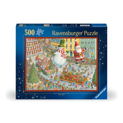 Ravensburger - Puzzle Here Comes Christmas! 500p (12000382) on Productcaster.