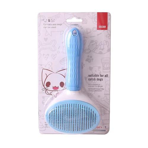 Brosse Autonettoyante Pour Chiens Et Chats,Avec Particules De Massa... on Productcaster.