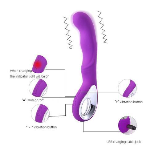 Godemichet Vibrateur Pour Femme, Anneau De Traction, Jouets Sexuels... on Productcaster.