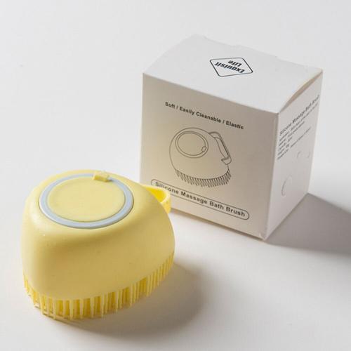 Shampooing Pour Chien,Brosse De Bain En Silicone Souple,Peigne De T... on Productcaster.