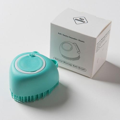 Brosse Douce Pour Le Bain, Peigne De Massage Pour Chiens, Chiots, C... on Productcaster.