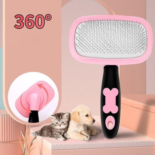 Brosse De Toilettage En Fourrure Pour Chien Et Chat,Peigne,Outil Po... on Productcaster.