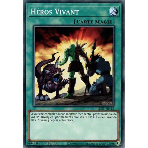 Yu Gi Oh Lds3 Fr112 Héros Vivant on Productcaster.