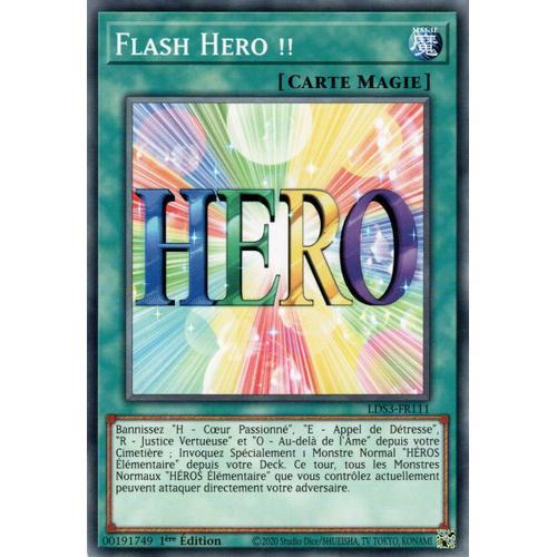 Yu Gi Oh Lds3 Fr111 Flash Hero on Productcaster.