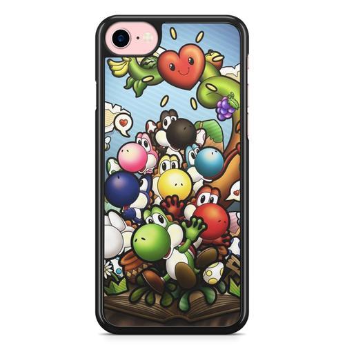 Coque Fifrelin Noire Pour Iphone 5 Et 5s Yoshi Super Mario Ref 2168 on Productcaster.