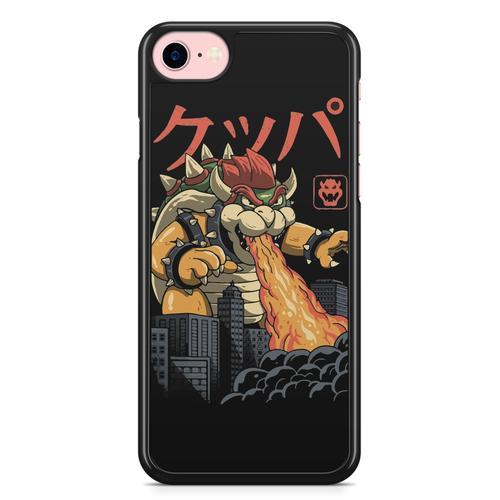 Coque Fifrelin Noire Pour Iphone 7 Et Iphone 8 Bowser Super Mario V... on Productcaster.