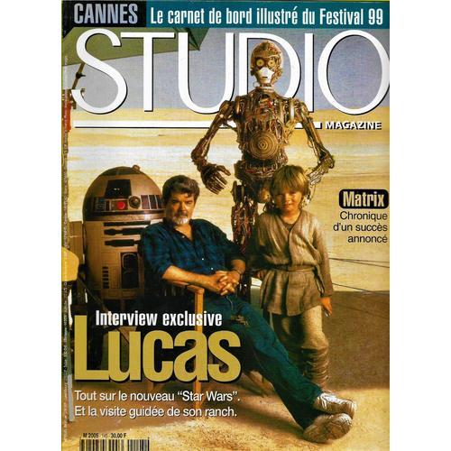 Studio Magazine N° 145 - Cannes 1999 - George Lucas Star Wars - Revue on Productcaster.