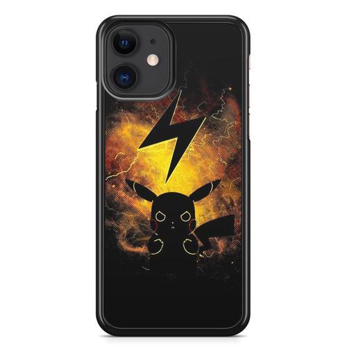 Coque Fifrelin Noire Pour Iphone 11 Pikachu Pokemon Ref 3093 on Productcaster.