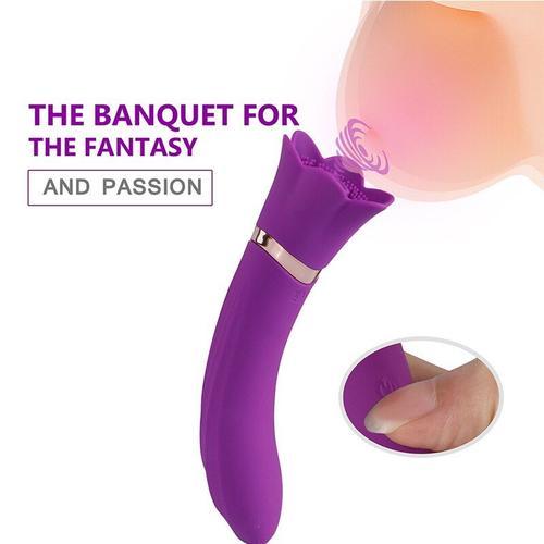 Vibrateur Puissant Pour Femme, Jouet Sexuel Pour Adulte, Succion Du... on Productcaster.