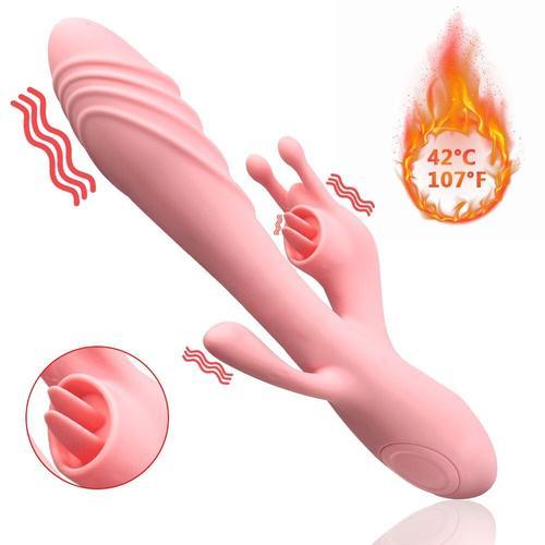 Vibromasseur Chauffant Pour Femme, Jouet Sexuel À 12 Fréquences, St... on Productcaster.