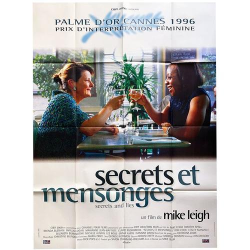 Secrets Et Mensonges (Secrets And Lies) - Véritable Affiche De Ciné... on Productcaster.