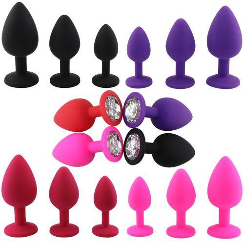 Plug Anal En Silicone S/M/L, 18 + Jouets Sexuels Pour Hommes Et Fem... on Productcaster.