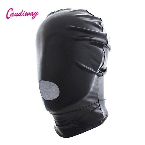 Cagoule À Bouche Ouverte, Masque, Bondage, Contraintes, Jeux Pour A... on Productcaster.