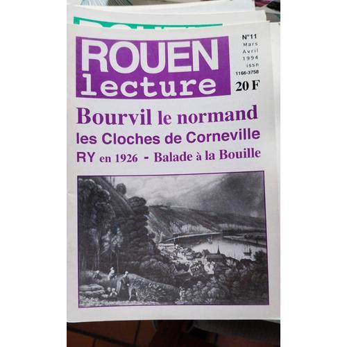 Revue Rouen Lecture N°11 Mars Avril 1994 on Productcaster.