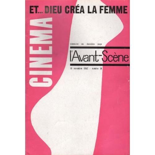 L' Avant-Scène Cinéma N° 20 _ Et... Dieu Créa La Femme, Film De Rog... on Productcaster.