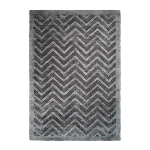 Paris Prix - Tapis Rayures À Poils Courts "Luxury Iv" Gris 80 X 150... on Productcaster.