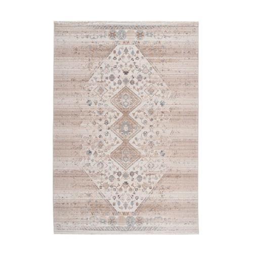 Paris Prix - Tapis Vintage À Poils Courts "Baroque Xi" Beige 160 X ... on Productcaster.