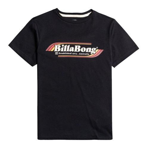 T-Shirt Noir Garçon Billabong Seventy Roads on Productcaster.