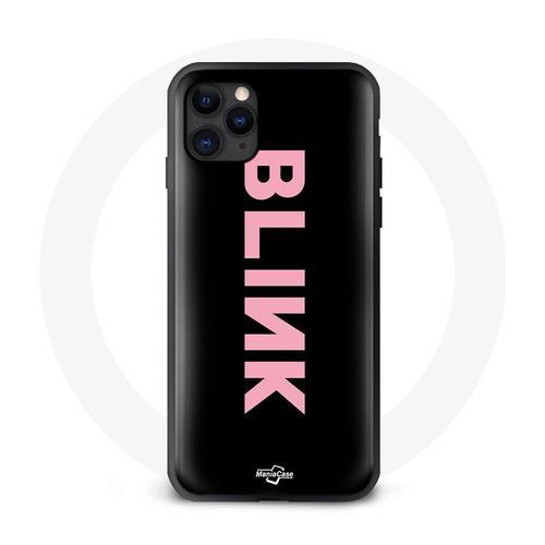 Coque Pour Iphone 13 Pro Max Blink Fandom Blackpink Logo Rose Fond ... on Productcaster.