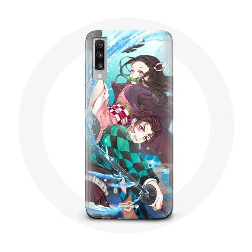 Coque Pour Samsung Galaxy A70 Tanjiro Et Nezuko Demon Slayer Kimets... on Productcaster.