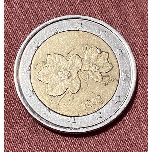 Pièce De Monnaie 2 Euro Datant De 2003 Finlande Avec Des Erreurs De... on Productcaster.