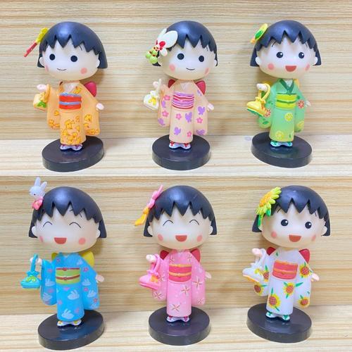 6 Cherry Maruko Poupée Mignonne Figure Jouets D'action Modèle Ornem... on Productcaster.