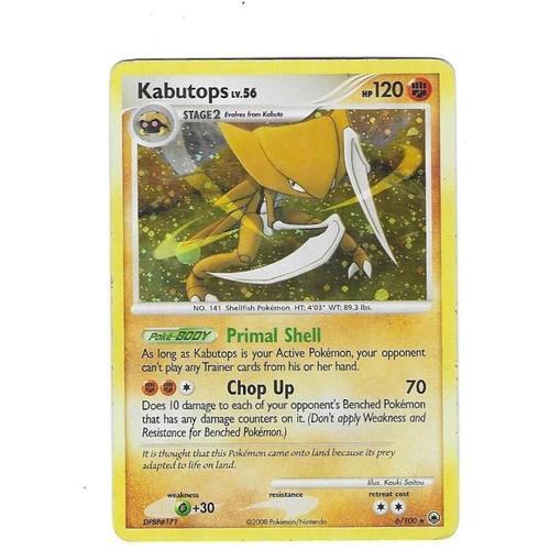 Kabutops 6/100 - 120hp - Lv.56 - Diamond & Pearl : Majestic Dawn - ... on Productcaster.