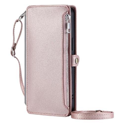 Crossbody Étui Pour Samsung Galaxy A7 2018 Étui Portefeuille 9 Empl... on Productcaster.