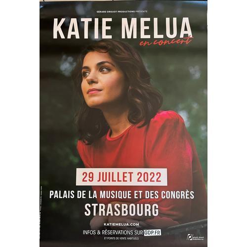 Affiche / Poster - Katie Melua - En Concert 2022 - 80x120cm on Productcaster.